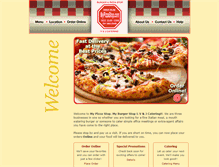 Tablet Screenshot of mypizzastop.com